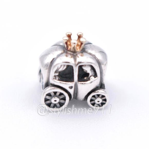 Authentic PANDORA Royal Carriage Charm - Picture 7 of 10